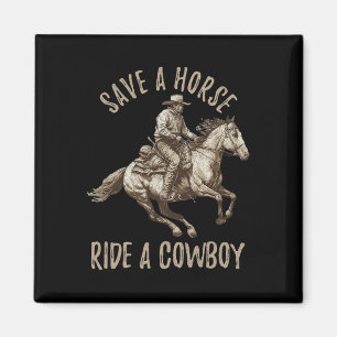 Vintage Save A Horse12 Magnet