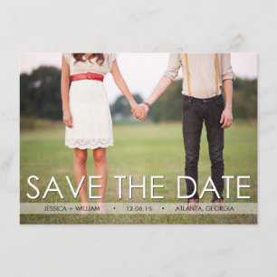 Vintage Save the Date Announcement - Custom