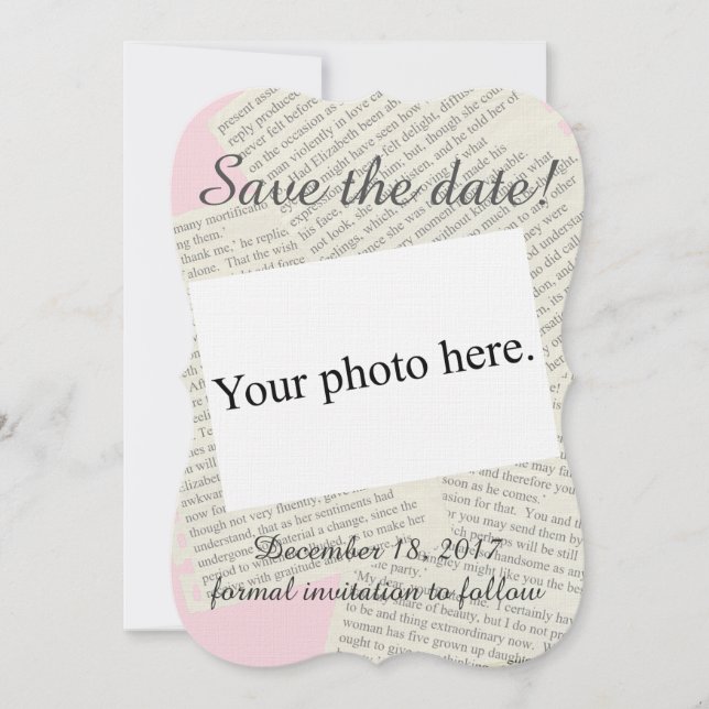 Vintage "Save the Date" Save The Date (Front)