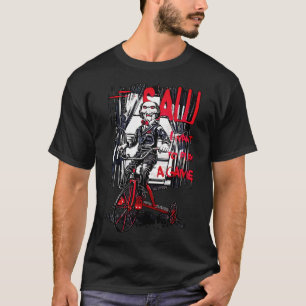 Vintage Saw Jigsaw Horror Movie T-Shirt