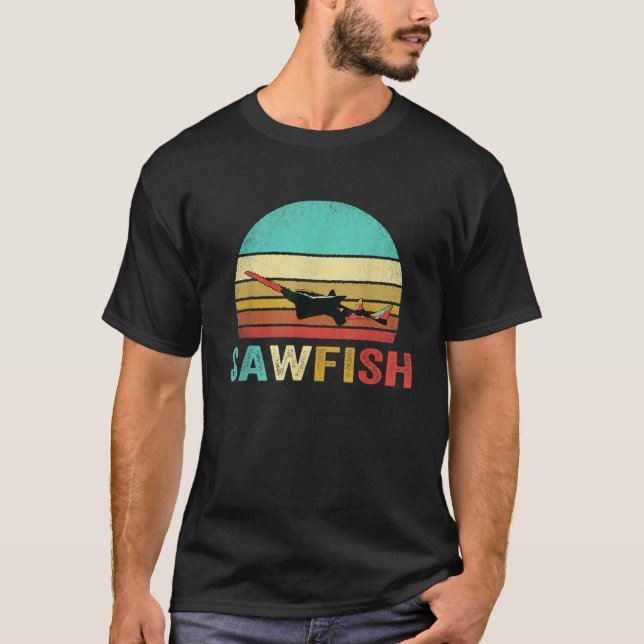 Vintage Sawfish Shirt Sunset (Front)