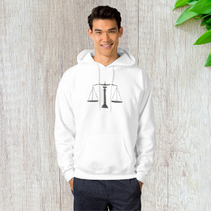 Vintage Scales Weighing Mens Hoodie