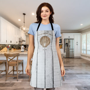 Vintage Scallop Shell Apron