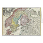 Vintage Scandinavian Map