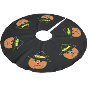 Vintage Scarecrow Brushed Polyester Tree Skirt