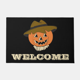 Vintage Scarecrow Doormat