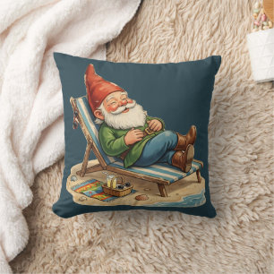 Vintage Scarp Picture - GARDEN GNOMES 26 Cushion