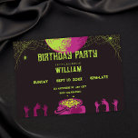 Vintage scary birthday  invitation<br><div class="desc">Vintage scary birthday</div>