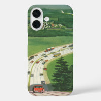 Vintage Scenic American Highways, Cars Road Trip