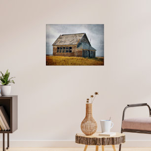 Vintage Schoolhouse Framed Print