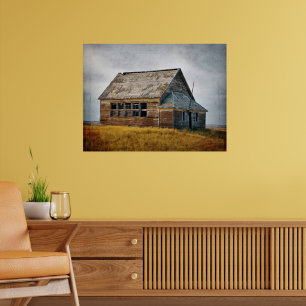 Vintage Schoolhouse Framed Print