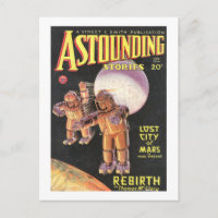 Vintage Sci Fi Comic Astounding Stories 1934 Retro