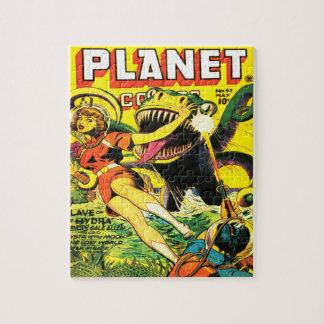 VINTAGE SCI FI COMICS Photo Puzzle with Gift Box