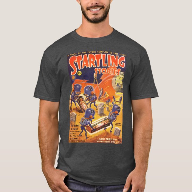 vintage science fiction art T-Shirt (Front)