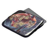 Vintage Science Fiction Astronaut Rocket Spaceship