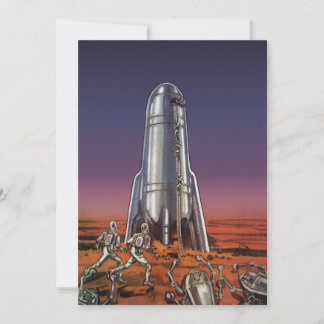 Vintage Science Fiction, Astronauts Beetle Aliens