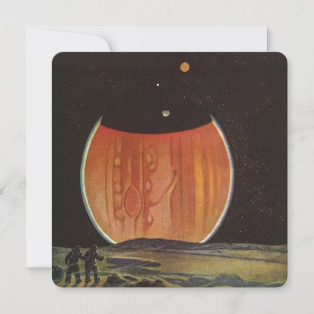 Vintage Science Fiction, Astronauts on Ganymede (Front)