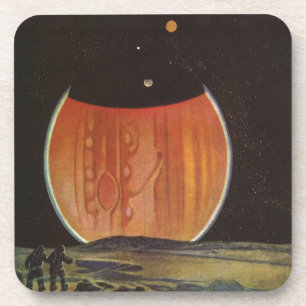 Vintage Science Fiction, Astronauts on Ganymede Coaster