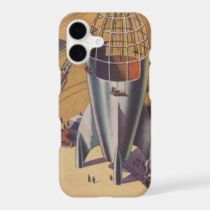 Vintage Science Fiction, Sci Fi, Building a Rocket