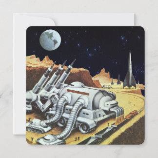 Vintage Science Fiction, Space Station on the Moon
