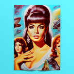Vintage Science Fiction Woman Tissue Paper<br><div class="desc">Vintage Science Fiction Woman</div>