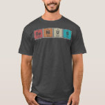 Vintage Science Ge-Ni-U-S Genius Periodic Table of T-Shirt<br><div class="desc">Vintage Science Ge-Ni-U-S Genius Periodic Table of Element  .</div>