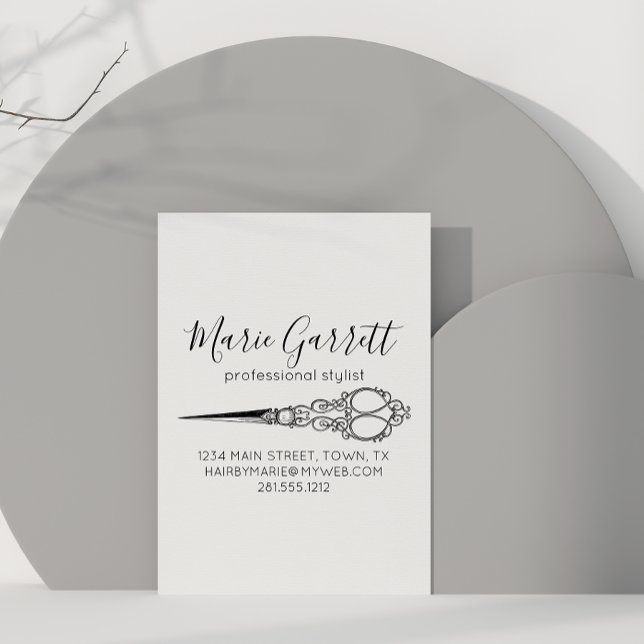 Vintage Scissors Salon Magnetic (Creator Uploaded)