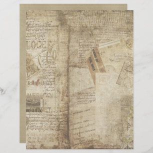 Vintage Scrapbook Paper Craft Paper for Journallin