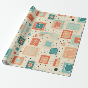 Vintage Scrapbook Pattern (2) Wrapping Paper