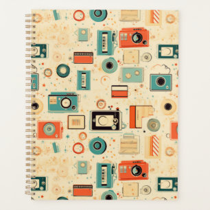 Vintage Scrapbook Pattern Planner