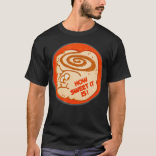 Vintage Scratch and Sniff Sticker Cinammon Bun2104 T-Shirt