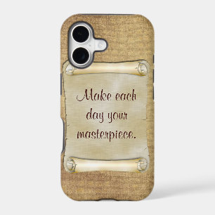 vintage scroll with wisdom