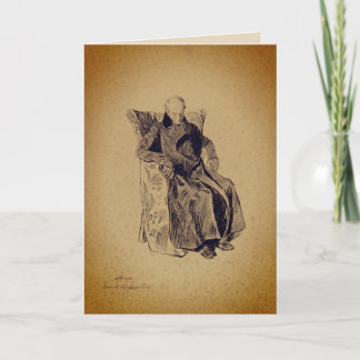 Vintage Scrooge A Christmas Carol Gibson Card