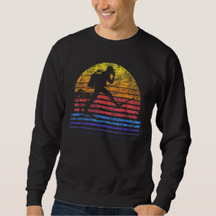 Vintage Scuba Diving 60s 70s 80s Retro Sunset Dive Sweatshirt