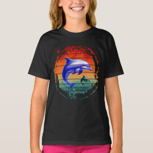 Vintage Sea Creature Dolphins T-Shirt