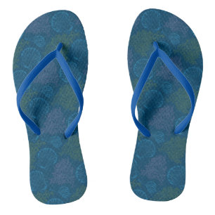 Vintage Sea Pattern Jandals