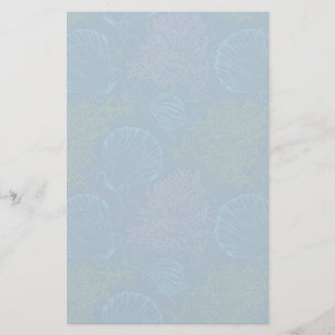 Vintage Sea Pattern Stationery