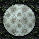 Vintage Sea Shanty | Steampunk Compass Ephemera Dartboard<br><div class="desc">Sophisticated steampunk-style vintage nautical compass on sea glass green grunge background. Perfect for your sailboat,  yacht,  coastal decor,  beach house,  or shanty theme palette that adds perfect pop of colour. For customisations or other colours,  please visit JustFharryn on Zazzle.com #zazzlemade</div>