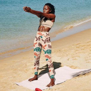 Vintage Sea Turtle Leggings