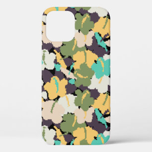 vintage seamless background pattern with stylised iPhone 12 case