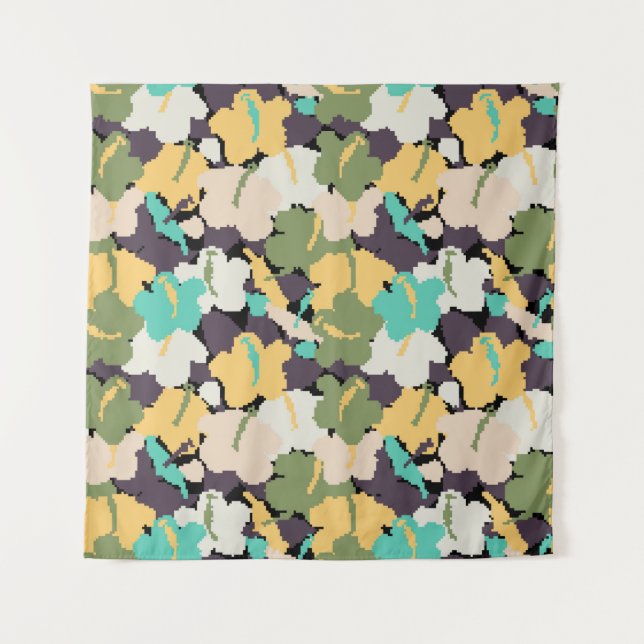 vintage seamless background pattern with stylized  tapestry (Front)