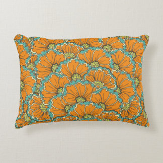 vintage seamless eastern pattern decorative cushion