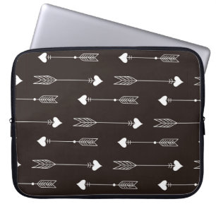 vintage seamless pattern. Abstract background with Laptop Sleeve