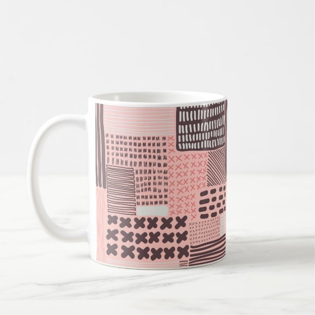 vintage seamless pattern. Modern stylish texture.  Coffee Mug (Left)