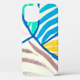 vintage seamless pattern with Halloween elements, iPhone 12 Case