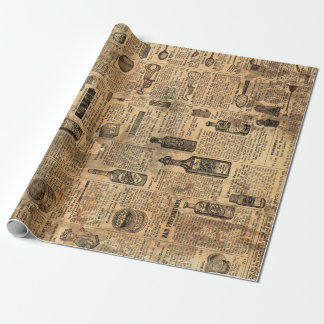 Vintage Sears Catalog ads page 1906 Shabby Chic Wrapping Paper