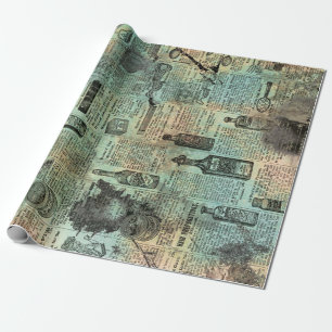 Vintage Sears Catalog ads page 1906 Shabby Chic Wrapping Paper