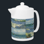 Vintage Seascape near Les Saintes-Maries-de-la-Mer<br><div class="desc">Incorporated in the design on this product is a charming print of "Seascape near Les Saintes-Maries-de-la-Mer" an oil on canvas painting created in 1888 by Vincent van Gogh. Vincent van Gogh (1853 – 1890) was a Dutch Post-Impressionist painter who in just over a decade created approximately 2, 100 paintings including...</div>