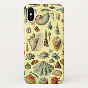 Vintage Seashell Print Adolphe Millot Coastal Case-Mate iPhone Case