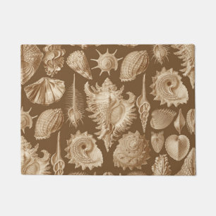 Vintage Seashells Antique Doormat